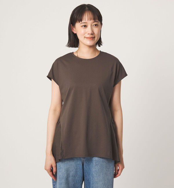 UNITED ARROWS green label relaxing「エアリー ボリューム カットソー 接触冷感」|Tシャツ・カットソー|