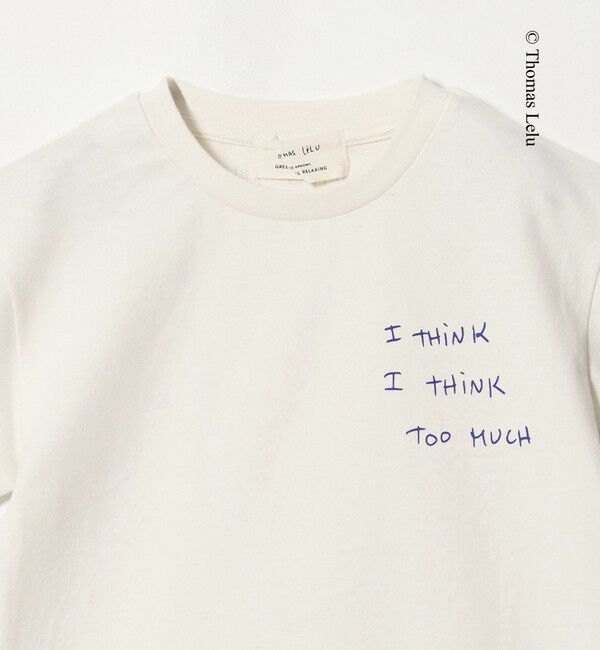 UNITED ARROWS green label relaxing「【別注】＜Thomas Lelu＞サインアート 半袖 Tシャツ カットソー / キッズ 120cm-140cm」|Tシャツ・カットソー|