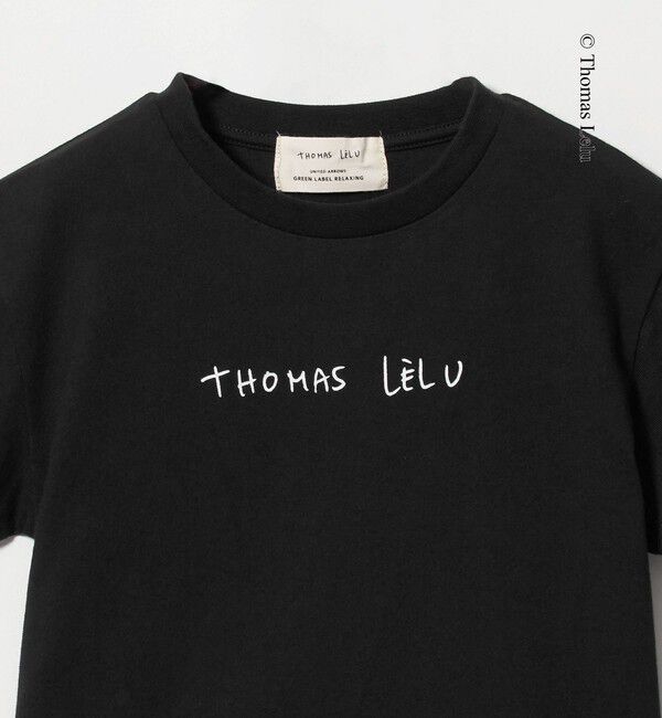 UNITED ARROWS green label relaxing「【別注】＜Thomas Lelu＞サインアート 半袖 Tシャツ カットソー / キッズ 120cm-140cm」|Tシャツ・カットソー|