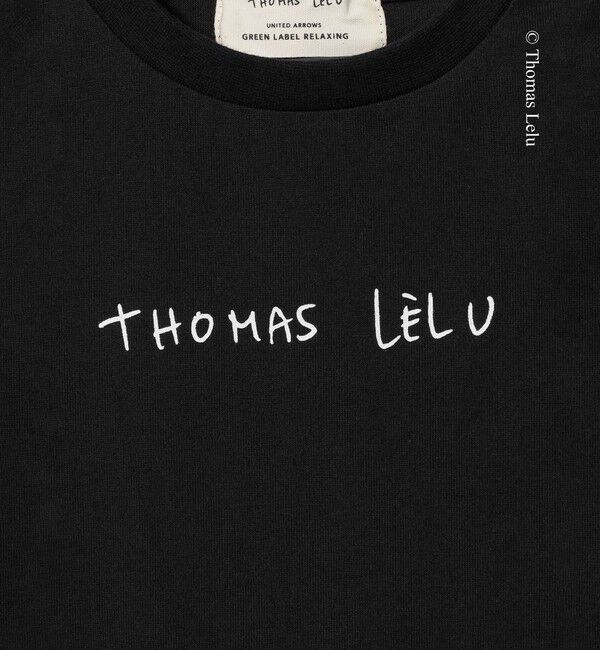 UNITED ARROWS green label relaxing「【別注】＜Thomas Lelu＞サインアート 半袖 Tシャツ カットソー / キッズ 120cm-140cm」|Tシャツ・カットソー|