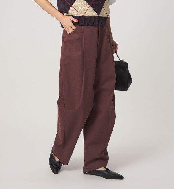 UNITED ARROWS green label relaxing「【別注】＜PROTAGONISTA＞カーブ チノ パンツ」|チノ|DK.BROWN