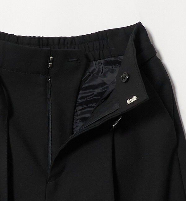 UNITED ARROWS green label relaxing「［size SHORT/TALLあり］ライト ダブルクロス ワイド パンツ」|スラックス|