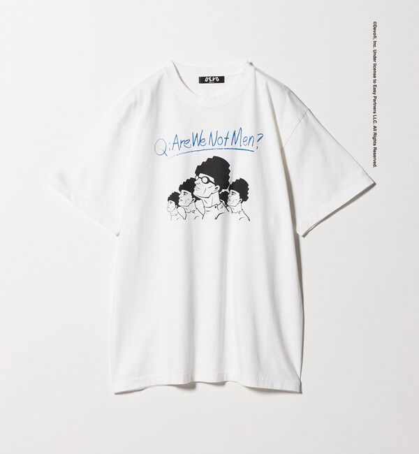 BEAUTY&YOUTH UNITED ARROWS「＜DEVO &times; BEAUTY&YOUTH＞WE ARE プリント Tシャツ」|Tシャツ・カットソー|WHITE
