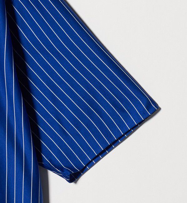 BEAUTY&YOUTH UNITED ARROWS「カネマサ莫大小 ストライプ スクエア フィット レギュラー シャツ」|シャツ・ブラウス|
