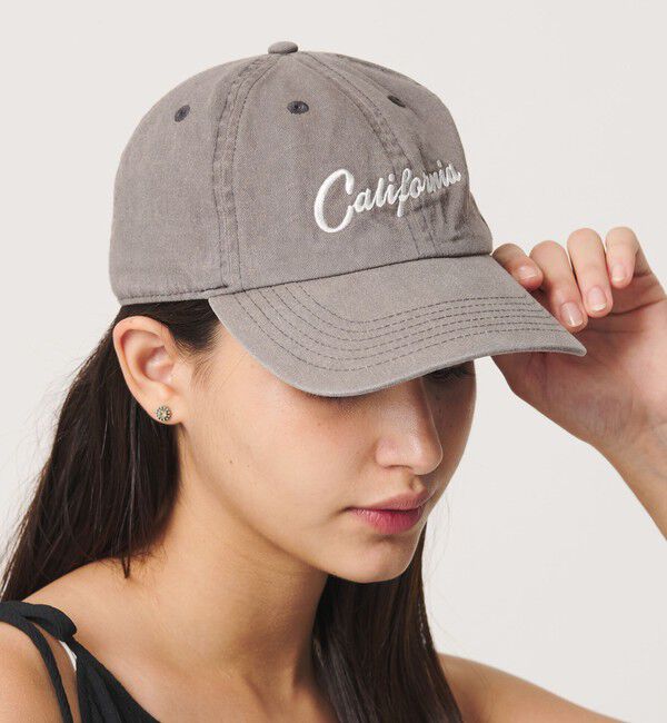 California General Store「＜CGS.＞フェード ロゴ キャップ」|キャップ・キャスケット|