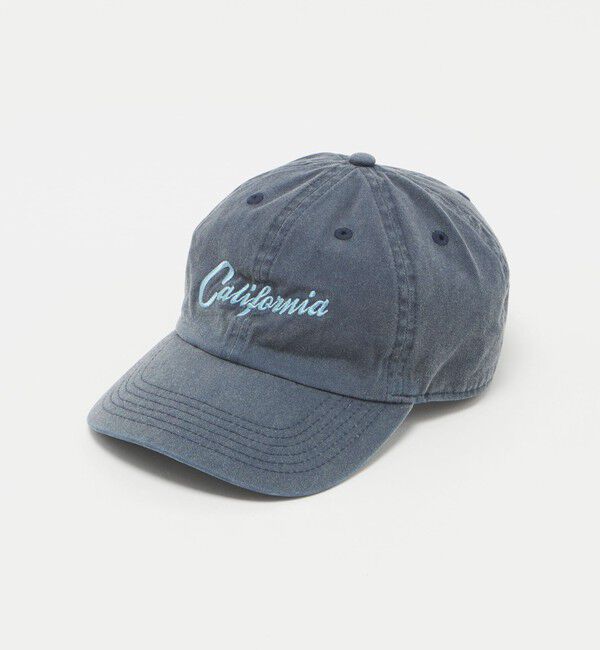 California General Store「＜CGS.＞フェード ロゴ キャップ」|キャップ・キャスケット|NAVY