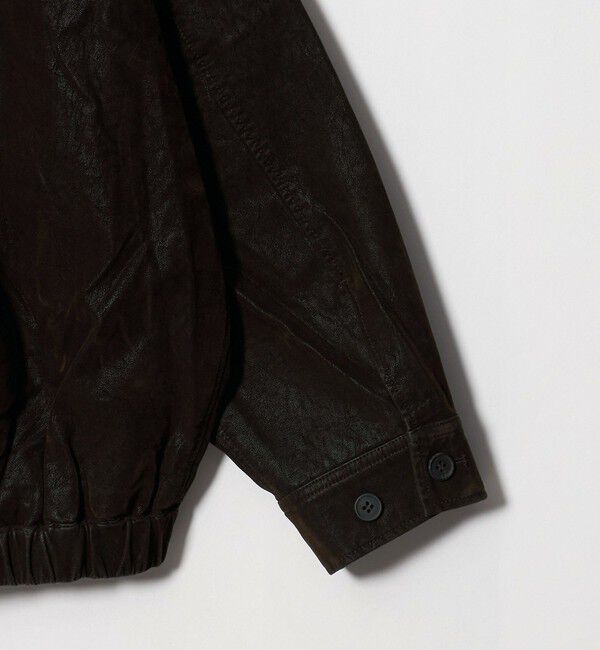 BEAUTY&YOUTH UNITED ARROWS「＜LAYAS＞レザーライク ジップ ブルゾン」|その他|