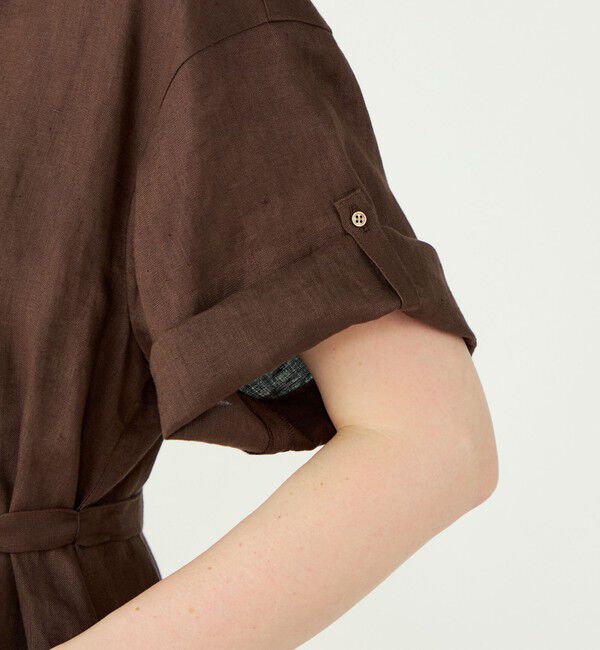 Ballsey「タンドゥルリネン Aラインスキッパーワンピース」|ワンピース|