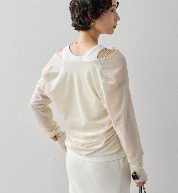  「シアーベロアカーデ」|Tシャツ・カットソー|