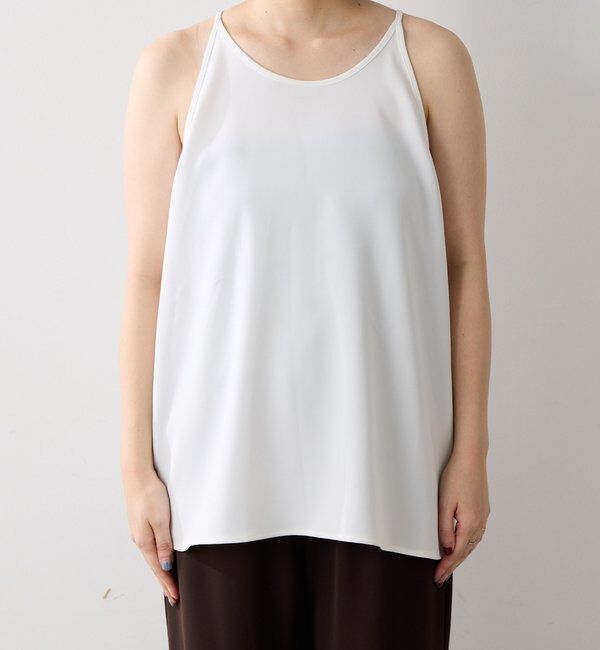  「【キャミソール付き】ダンボールVネックプルオーバー」|Tシャツ・カットソー|