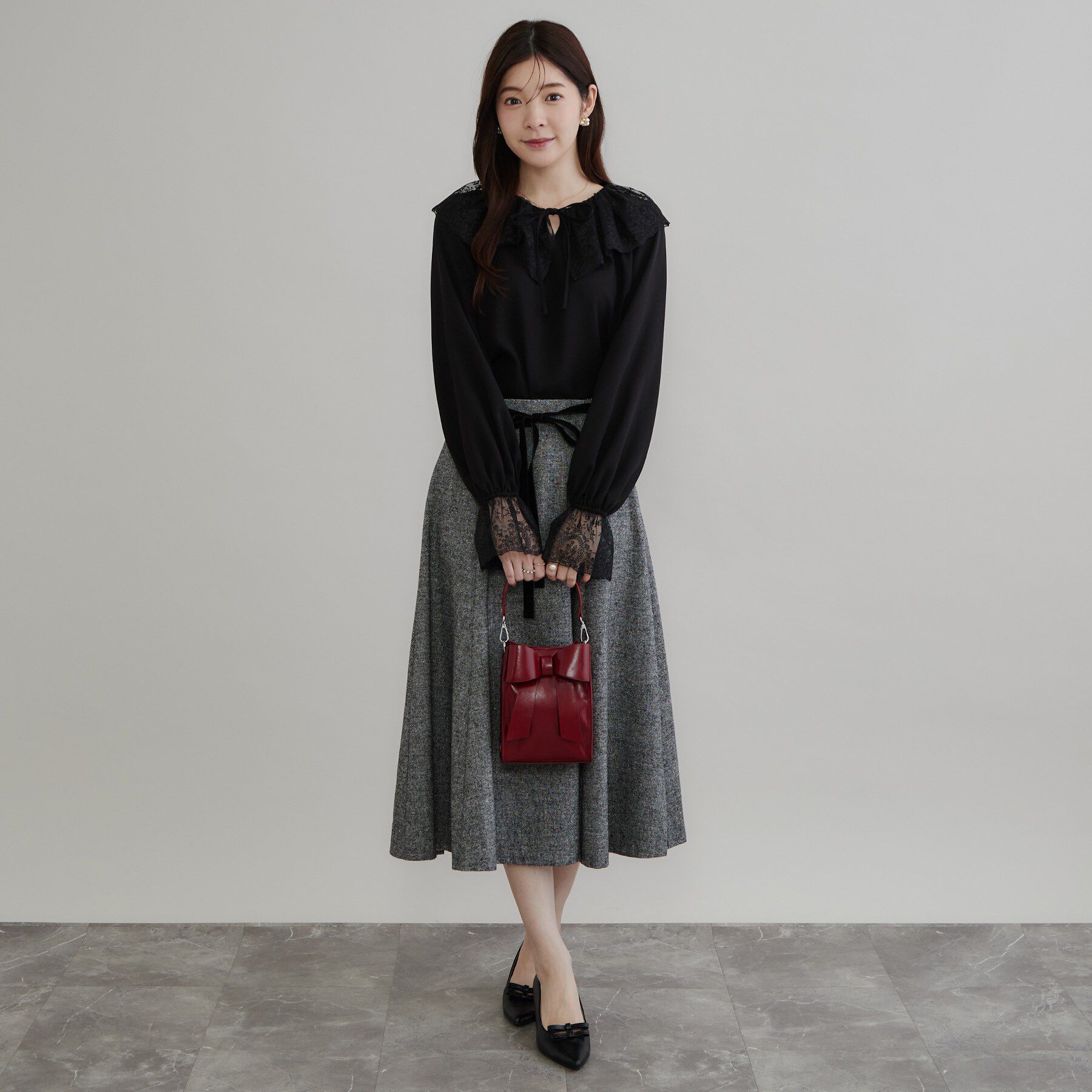 Couture broach「2WAYリボンミニバッグ」|ショルダー・メッセンジャー|
