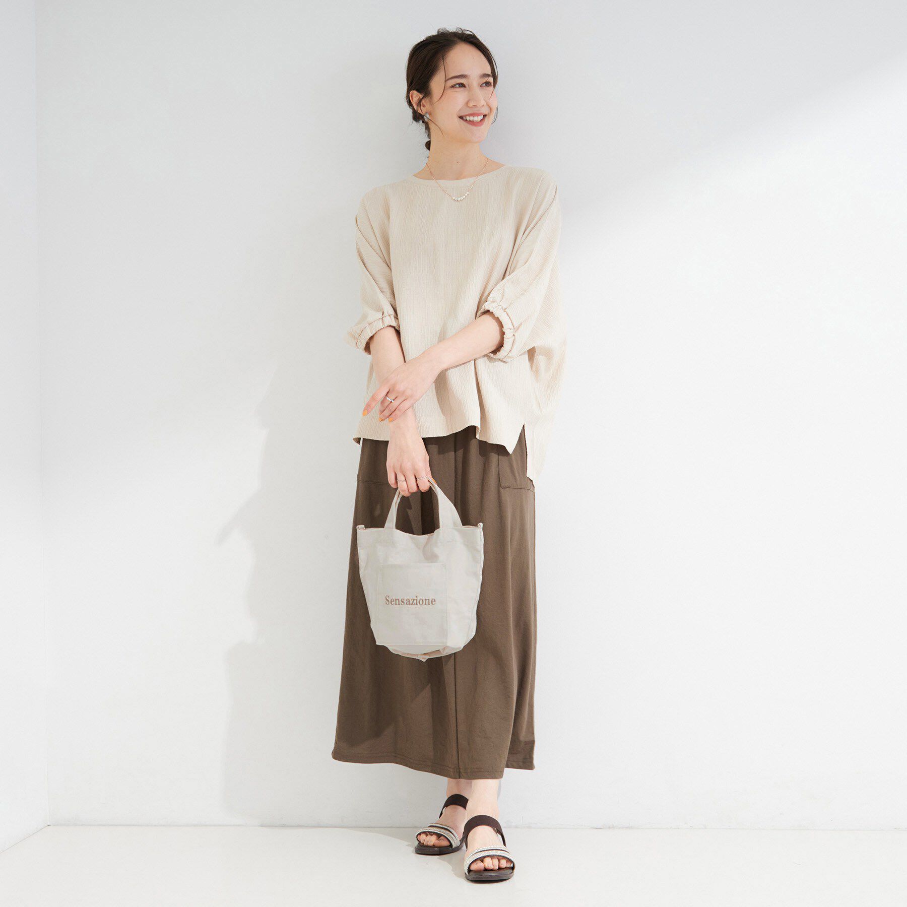 SHOO･LA･RUE「【3WAY】キャンバスミニトートバッグ」|トートバッグ|