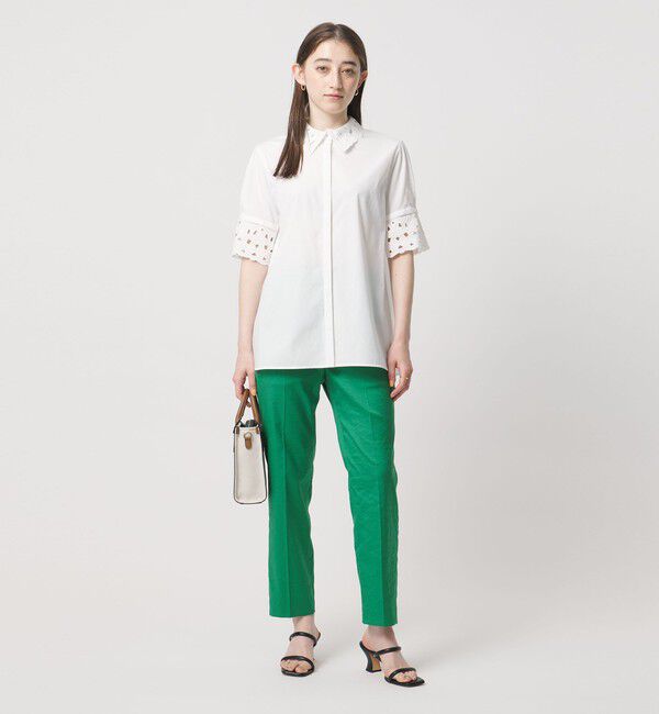 UNITED ARROWS「エンブロイダリー シャツ ブラウス 4WAY」|シャツ・ブラウス|