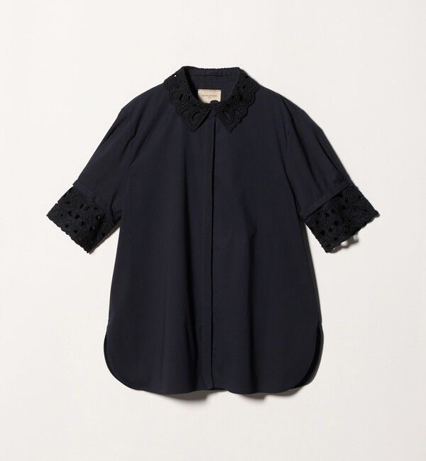 UNITED ARROWS「エンブロイダリー シャツ ブラウス 4WAY」|シャツ・ブラウス|