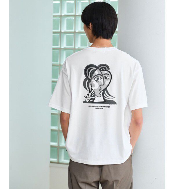 UNITED ARROWS green label relaxing「【別注】＜PABLO PICASSO＞インスパイアアート プリント 半袖 Tシャツ カットソー」|Tシャツ・カットソー|その他4