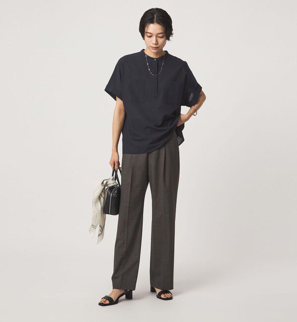 UNITED ARROWS green label relaxing「ボイル ポケット ショートスリーブ シャツ マシンウォッシャブル 吸水速乾 通気性」|シャツ・ブラウス|