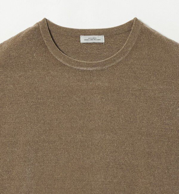 UNITED ARROWS green label relaxing「モール フレンチスリーブ プルオーバー ニット ウォッシャブル」|ニット・セーター|