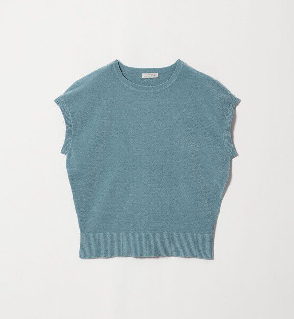 UNITED ARROWS green label relaxing「モール フレンチスリーブ プルオーバー ニット ウォッシャブル」|ニット・セーター|