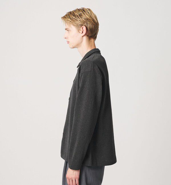 BEAUTY&YOUTH UNITED ARROWS「ハーフ ミラノ ニット シャツ ウォッシャブル」|カーディガン|