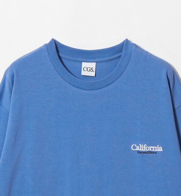 California General Store「＜CGS.＞オーガニック コットン ロングスリーブ ロゴ Tシャツ」|Tシャツ・カットソー|