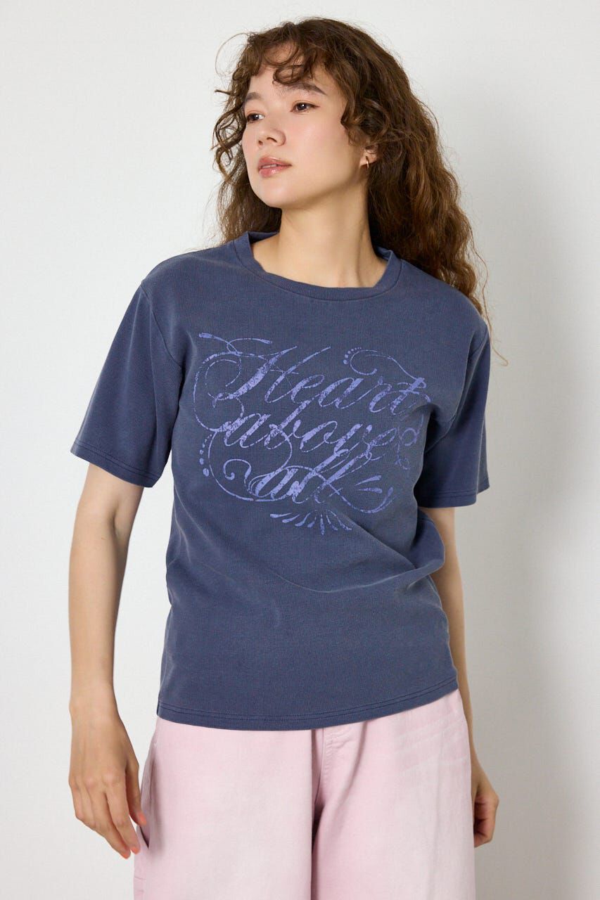 RODEO CROWNS「スパンリブピグメントTシャツ」|Tシャツ・カットソー|