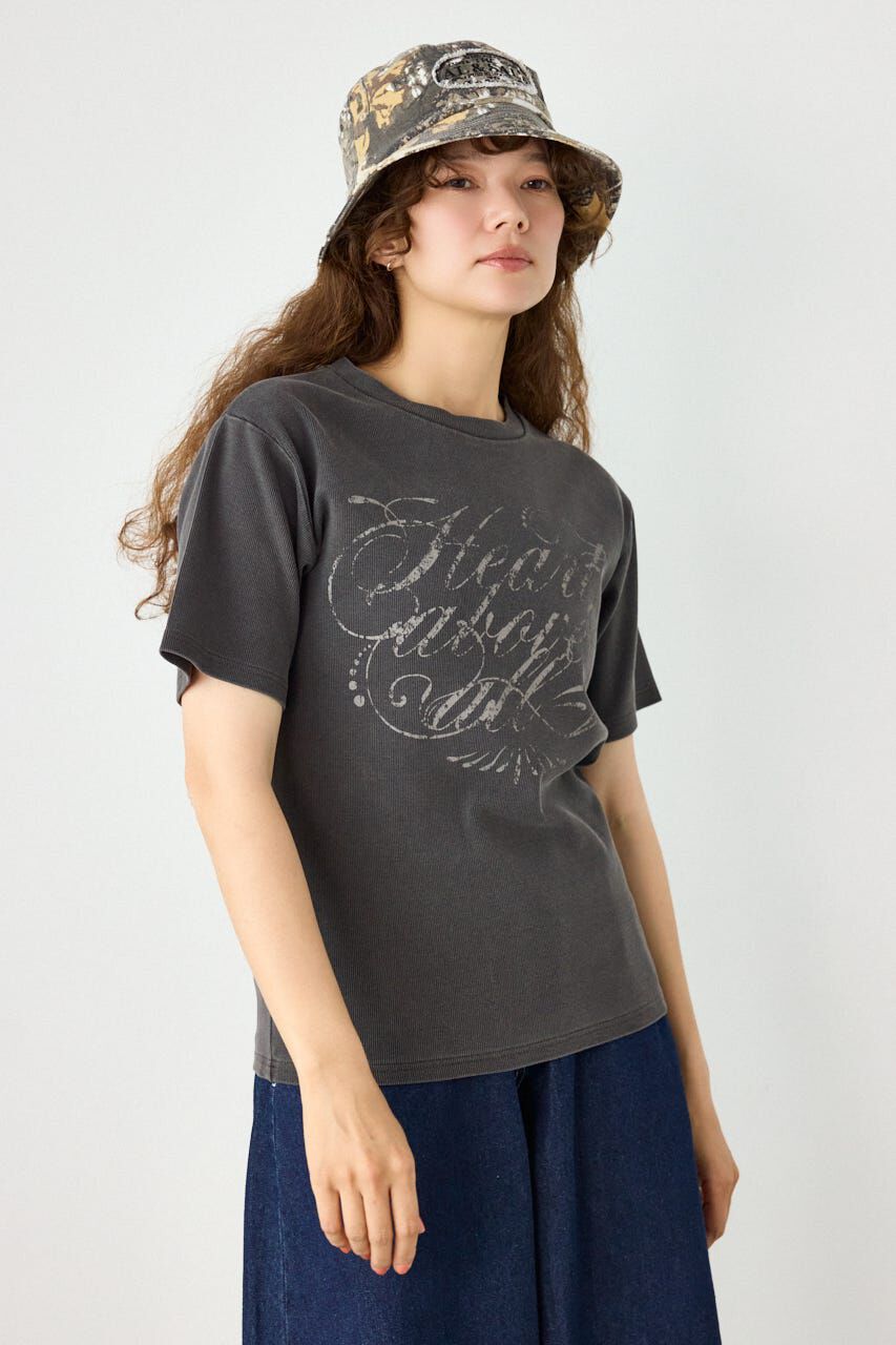 RODEO CROWNS「スパンリブピグメントTシャツ」|Tシャツ・カットソー|C.GRY