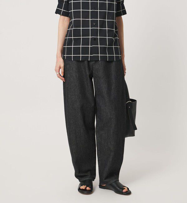 UNITED ARROWS「カーブ デニムパンツ」|デニム|DK.GRAY