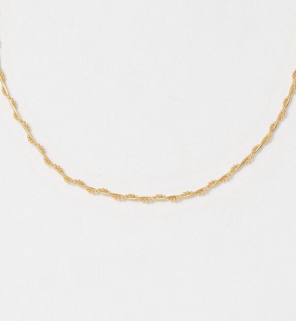 UNITED ARROWS「＜les bonbon＞BTNC/EDERA ネックレス GD」|ネックレス|GOLD