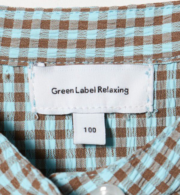 UNITED ARROWS green label relaxing「チェック ワンピース / キッズ 100cm-130cm」|ワンピース|