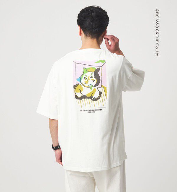 UNITED ARROWS green label relaxing「【別注】＜PABLO PICASSO＞インスパイアアート プリント 半袖 Tシャツ カットソー」|Tシャツ・カットソー|その他2
