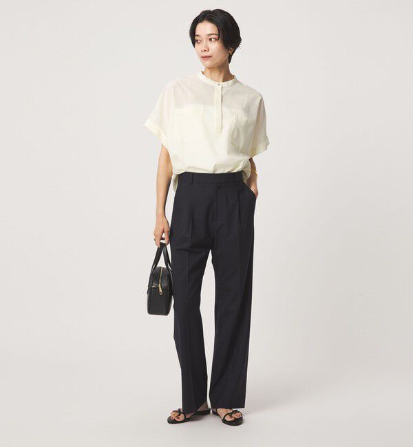 UNITED ARROWS green label relaxing「ボイル ポケット ショートスリーブ シャツ マシンウォッシャブル 吸水速乾 通気性」|シャツ・ブラウス|