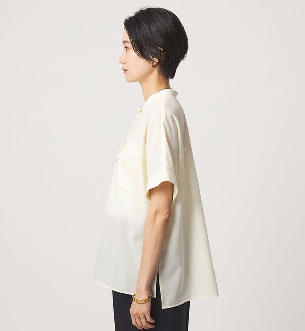 UNITED ARROWS green label relaxing「ボイル ポケット ショートスリーブ シャツ マシンウォッシャブル 吸水速乾 通気性」|シャツ・ブラウス|