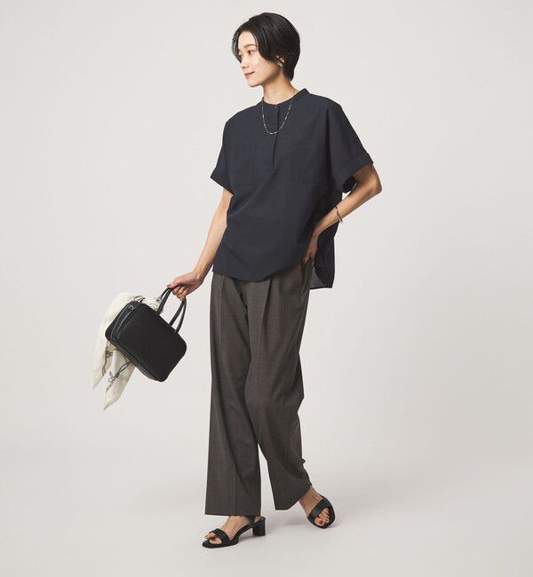 UNITED ARROWS green label relaxing「ボイル ポケット ショートスリーブ シャツ マシンウォッシャブル 吸水速乾 通気性」|シャツ・ブラウス|