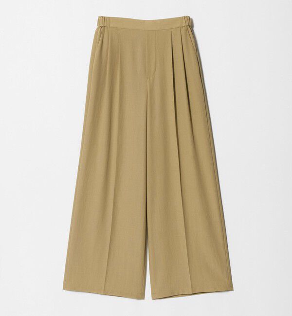 UNITED ARROWS green label relaxing「ボイル 2タック イージー ワイドパンツ マシンウォッシャブル 吸水速乾 通気性」|スラックス|