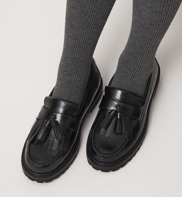 UNITED ARROWS green label relaxing「【結論シリーズ】クッショニーローファー タッセル 撥水」|ローファー|