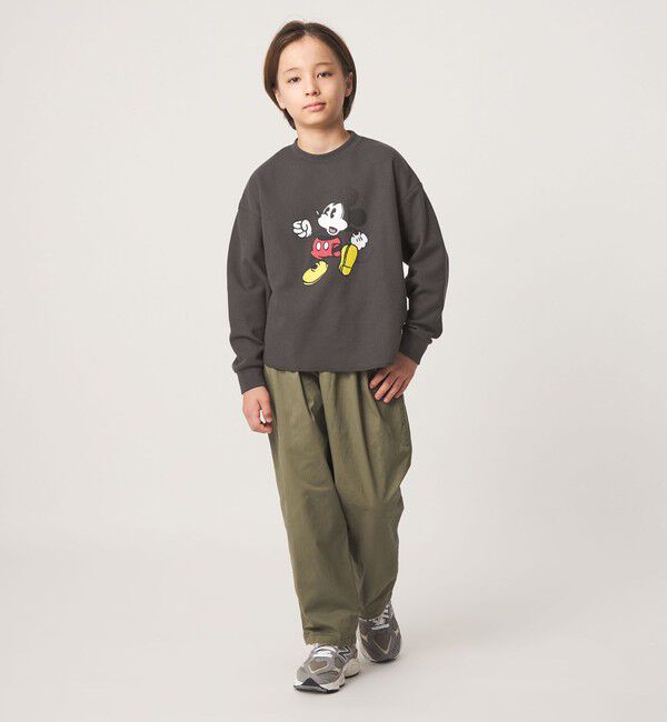 UNITED ARROWS green label relaxing「【別注】＜URBAMENT＞ミッキーマウス ロングスリーブ Tシャツ / キッズ 140cm-150cm」|Tシャツ・カットソー|