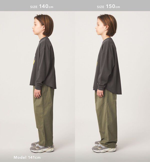 UNITED ARROWS green label relaxing「【別注】＜URBAMENT＞ミッキーマウス ロングスリーブ Tシャツ / キッズ 140cm-150cm」|Tシャツ・カットソー|