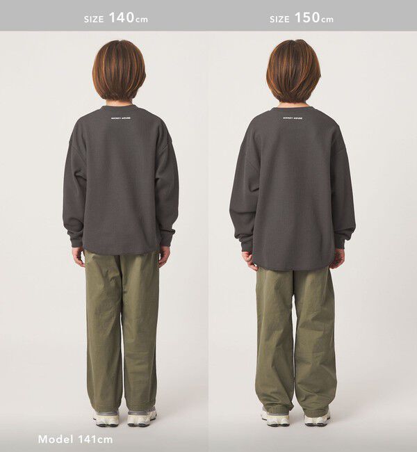 UNITED ARROWS green label relaxing「【別注】＜URBAMENT＞ミッキーマウス ロングスリーブ Tシャツ / キッズ 140cm-150cm」|Tシャツ・カットソー|