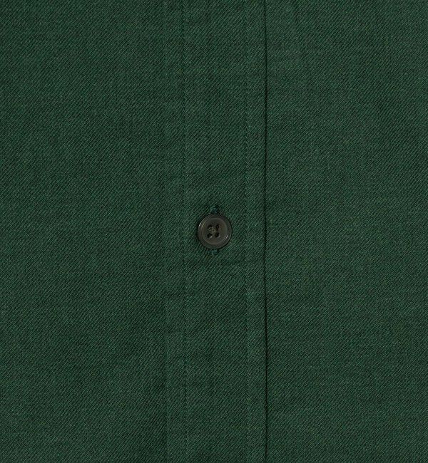 UNITED ARROWS green label relaxing「ナチュラル フィット ビエラバンドカラー 長袖 シャツ」|シャツ・ブラウス|