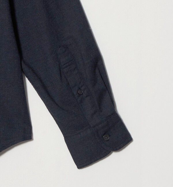 UNITED ARROWS green label relaxing「ナチュラル フィット ビエラバンドカラー 長袖 シャツ」|シャツ・ブラウス|