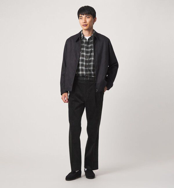UNITED ARROWS green label relaxing「P/CU/W オンブレ チェック 2フラップポケット シャツ」|シャツ・ブラウス|