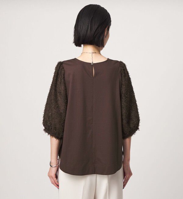 UNITED ARROWS green label relaxing「フェザー ショートスリーブ プルオーバー カットソー」|Tシャツ・カットソー|