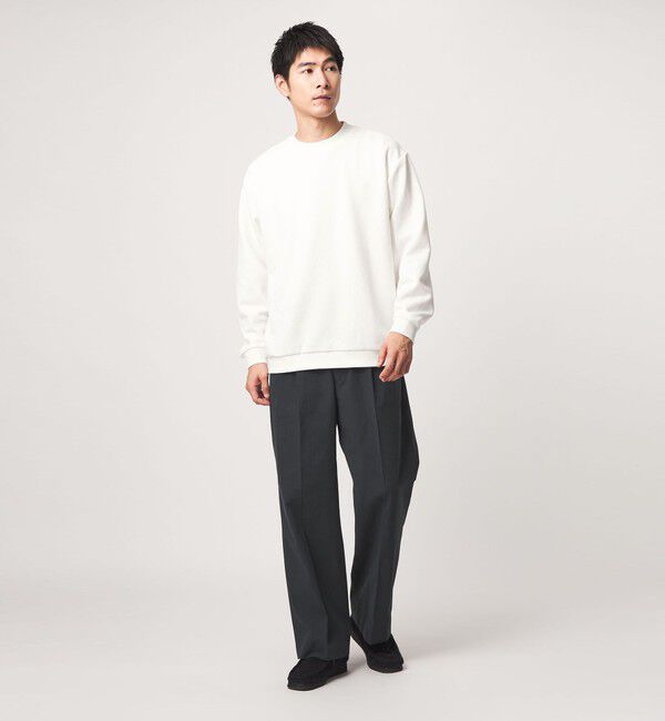 UNITED ARROWS green label relaxing「ツイル パフ クルーネック 長袖 カットソー」|Tシャツ・カットソー|