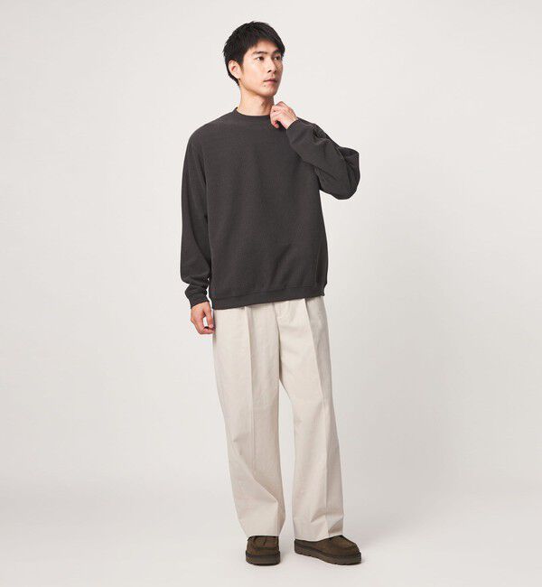 UNITED ARROWS green label relaxing「ハイツイスト 2P ワイド ストレート パンツ W5」|チノ|