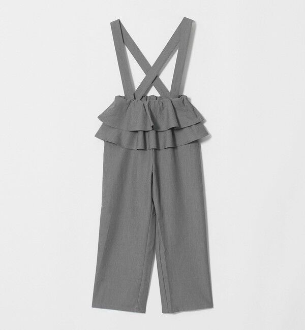 UNITED ARROWS green label relaxing「【COOL CHIC GIRLS STYLE】ラッフル サロペット / キッズ 120cm-160cm」|ワンピース|