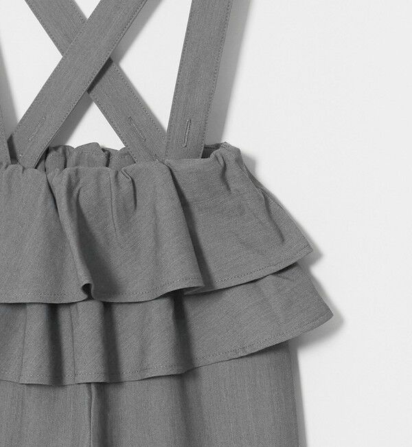 UNITED ARROWS green label relaxing「【COOL CHIC GIRLS STYLE】ラッフル サロペット / キッズ 120cm-160cm」|ワンピース|