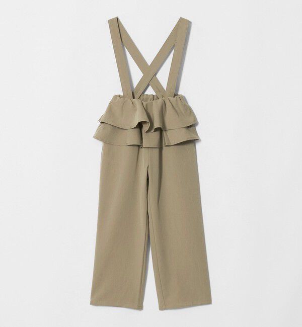 UNITED ARROWS green label relaxing「【COOL CHIC GIRLS STYLE】ラッフル サロペット / キッズ 120cm-160cm」|ワンピース|