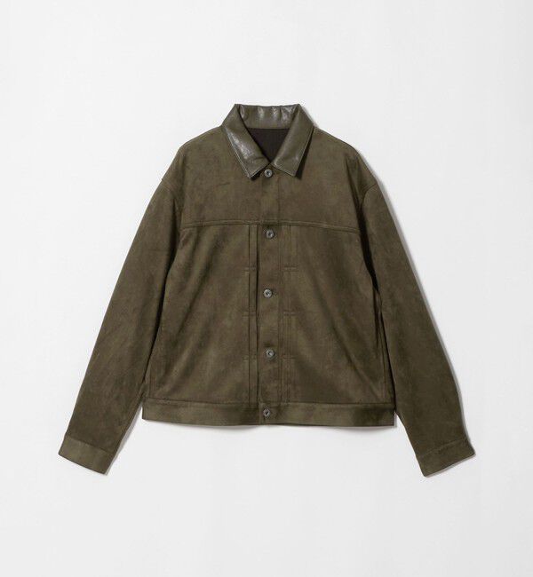 UNITED ARROWS green label relaxing「スエードライク ファーストタイプ ジャケット」|その他|OLIVE