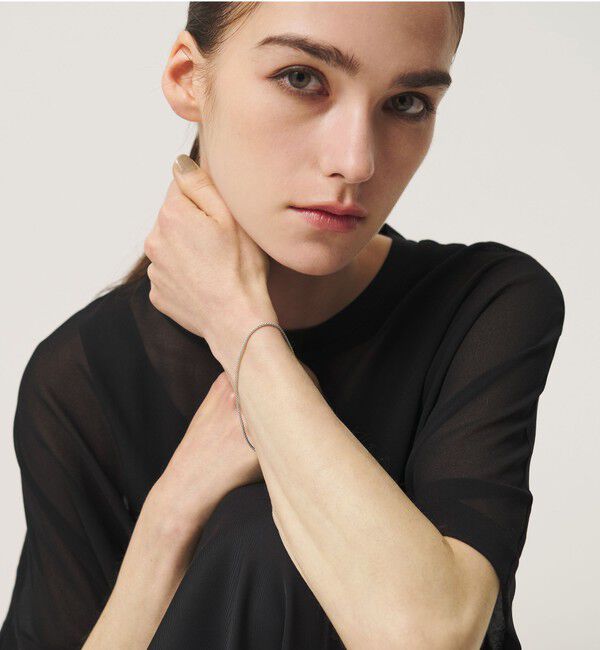 BEAUTY&YOUTH UNITED ARROWS「＜eoa＞スパークル チェーン ブレスレット」|ブレスレット・バングル|