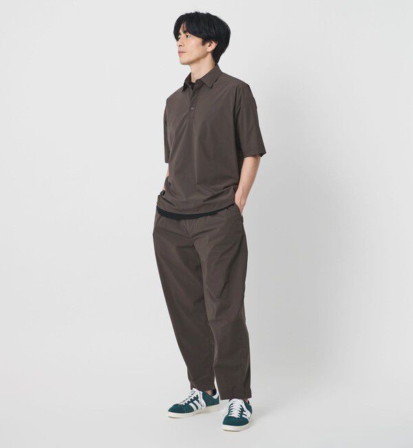 BEAUTY&YOUTH UNITED ARROWS「360&deg;MASTER ICE バルーン イージーパンツ NO.9 セットアップ対応 接触冷感 ストレッチ 撥水 UVカット」|チノ|